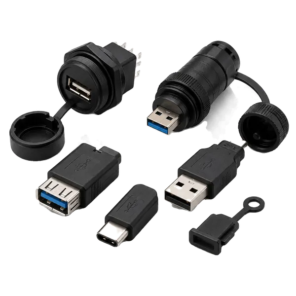 KCUABBKPM, Переходник Keystone в панель гнездовой USB A в гнездовой B