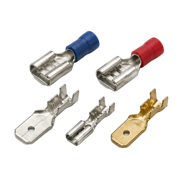 131330, Ножевая клемма, PIDG Series, 16AWG до 14AWG, 2.62 мм, Синий, Нейлон (Полиамид), 2.95мм x 0.8мм