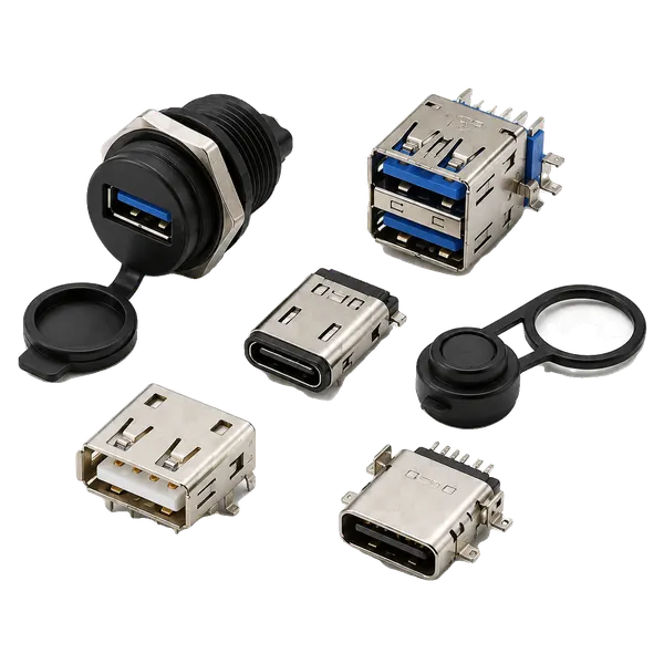 Составные Разъемы USB