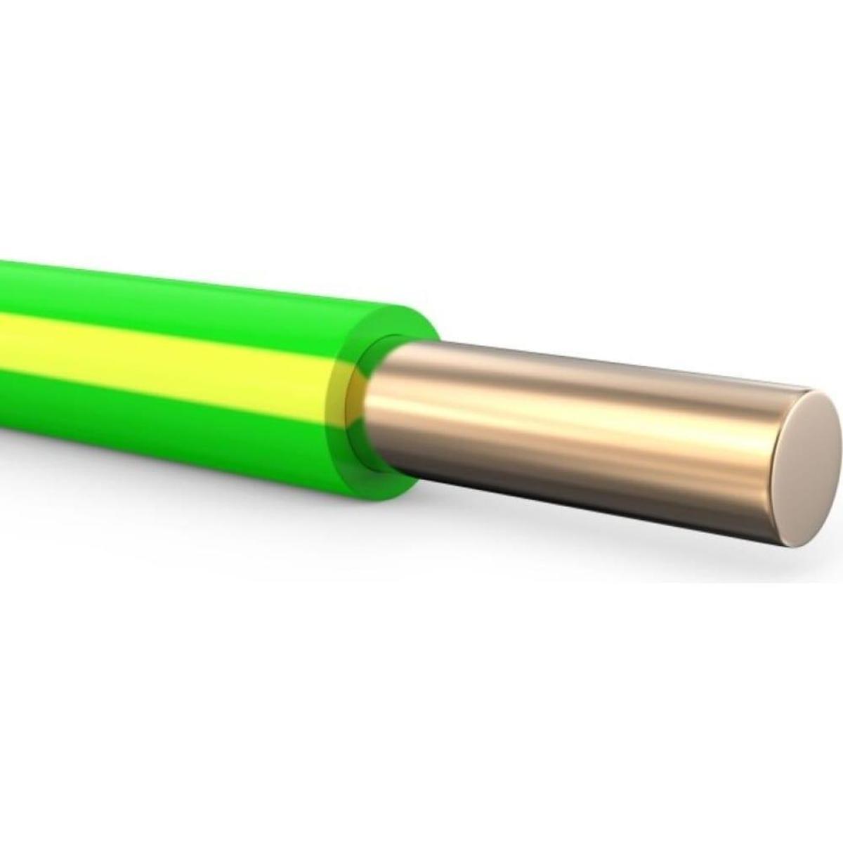 0763506051, Провод силовой ПуВнг(А)-LS 1х25 желто-зеленый (барабан)