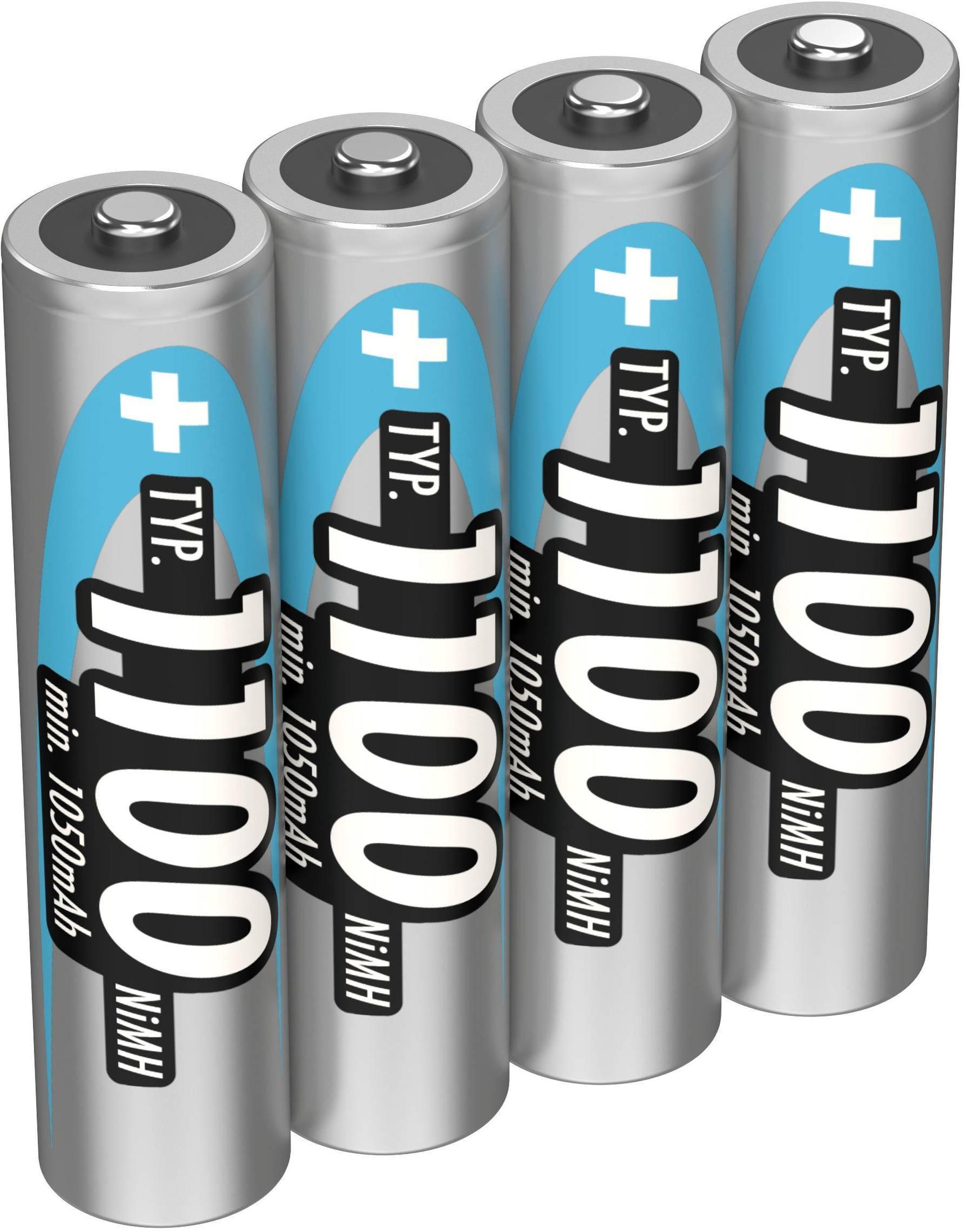 100AAAHC(HR03/ААА)2, Аккумулятор никель-металлгидридный NiMH 1000mAh (2шт) 1.2В