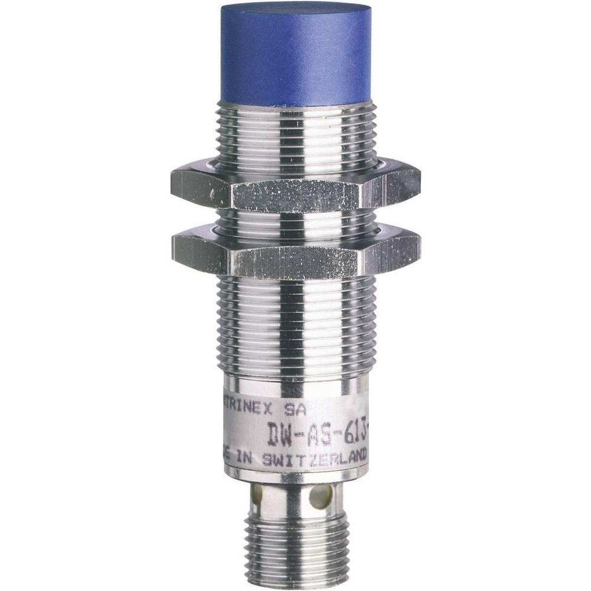 1071269, M18 x 1, PNP Inductive Sensor 50mm Length, 10 30 V dc supply voltage, IP67 Rating