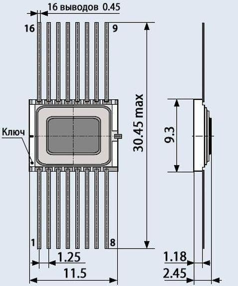 1533ТМ8, Интегральная микросхема