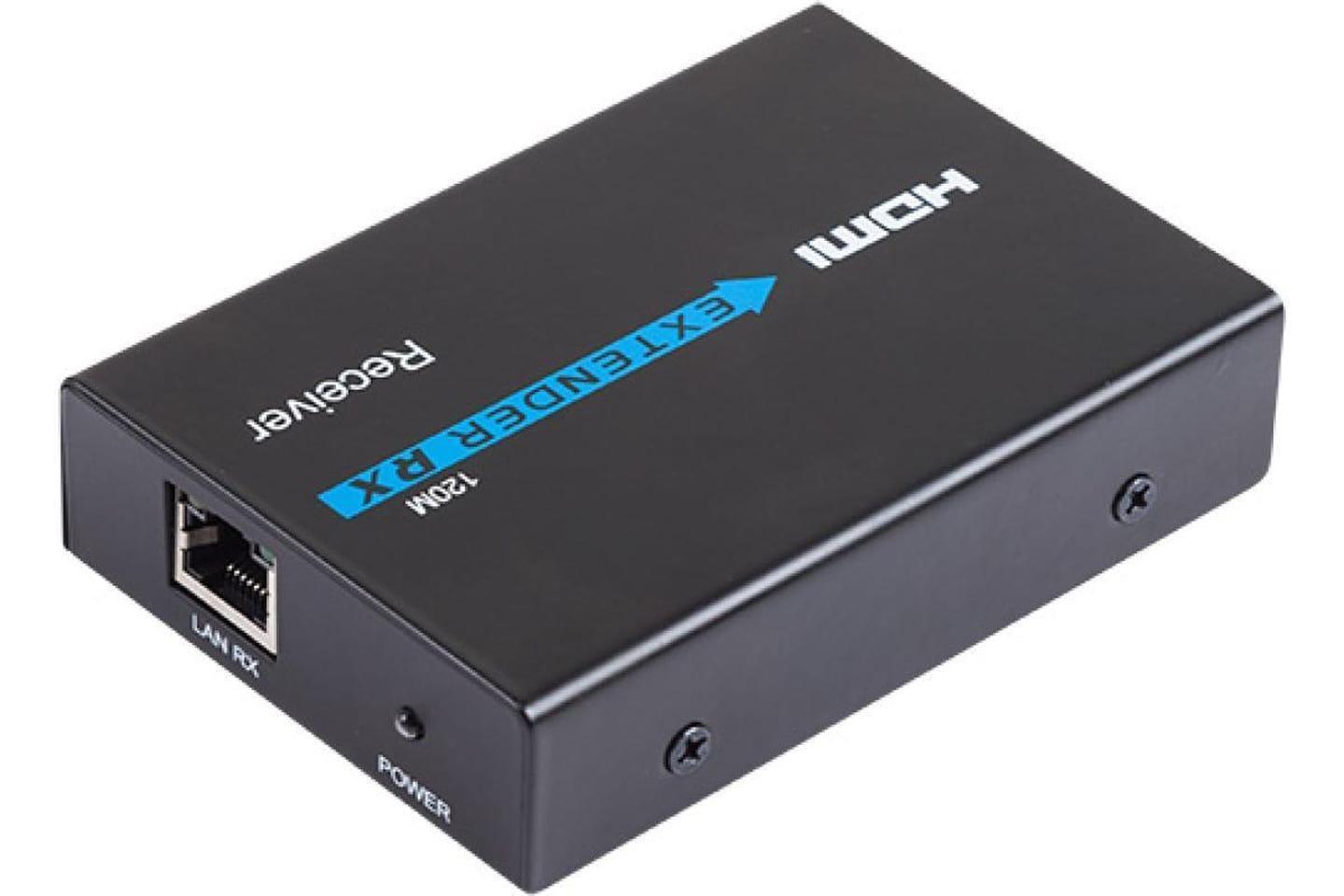 17-6972, Приёмник сигнала HDMI по витой паре LAN (RJ-45) кат. 5е/6