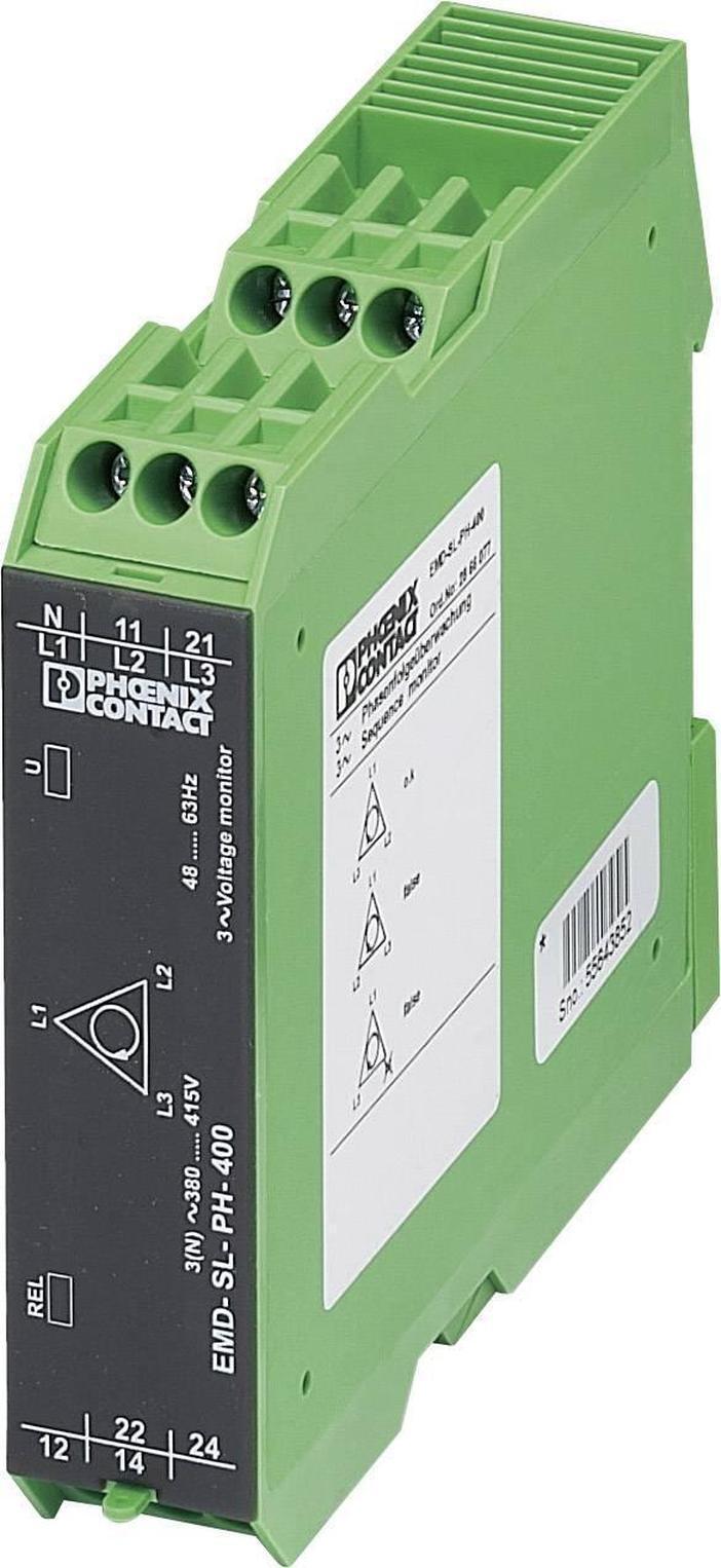 2905597, EMD-SL-PH-690 Voltage Monitoring Relay With DPDT Contacts, 177 794 V ac, 3 Phase