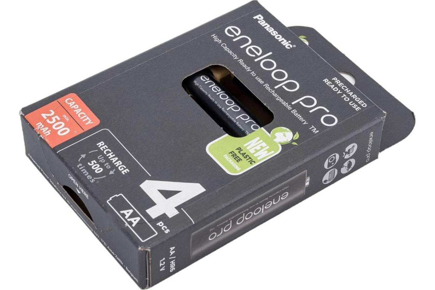 BK-3HCDE/4BE, Аккумулятор Eneloop Pro 2500mAh AA BL4