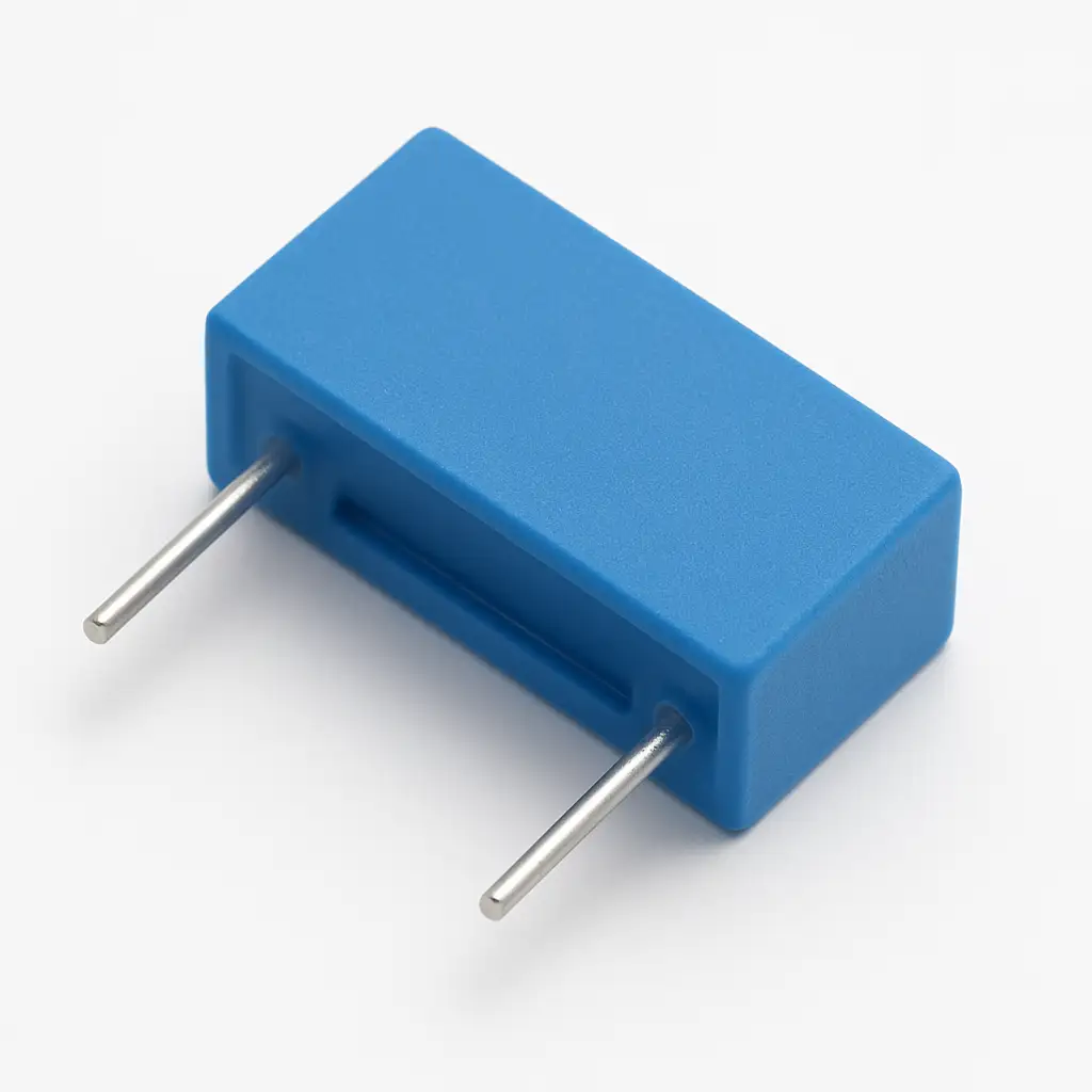 B32521C1104J000, Конденсатор: полиэфирный, 100нФ, 63ВAC, 100ВDC, Шаг: 10мм, ±5%