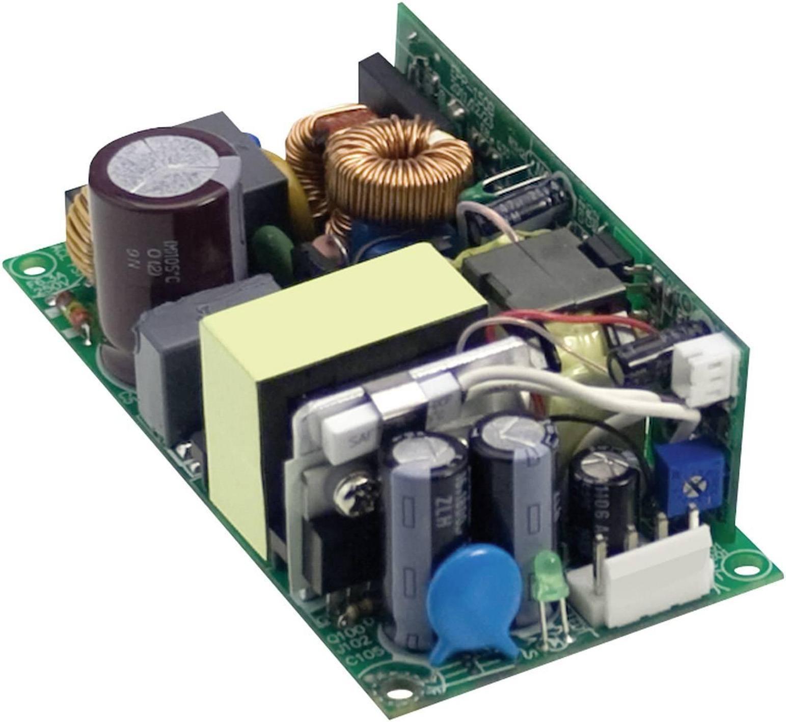 ECM40UT33, 40W AC-DC Converter, 5/15V dc, Open Frame, Medical Approved