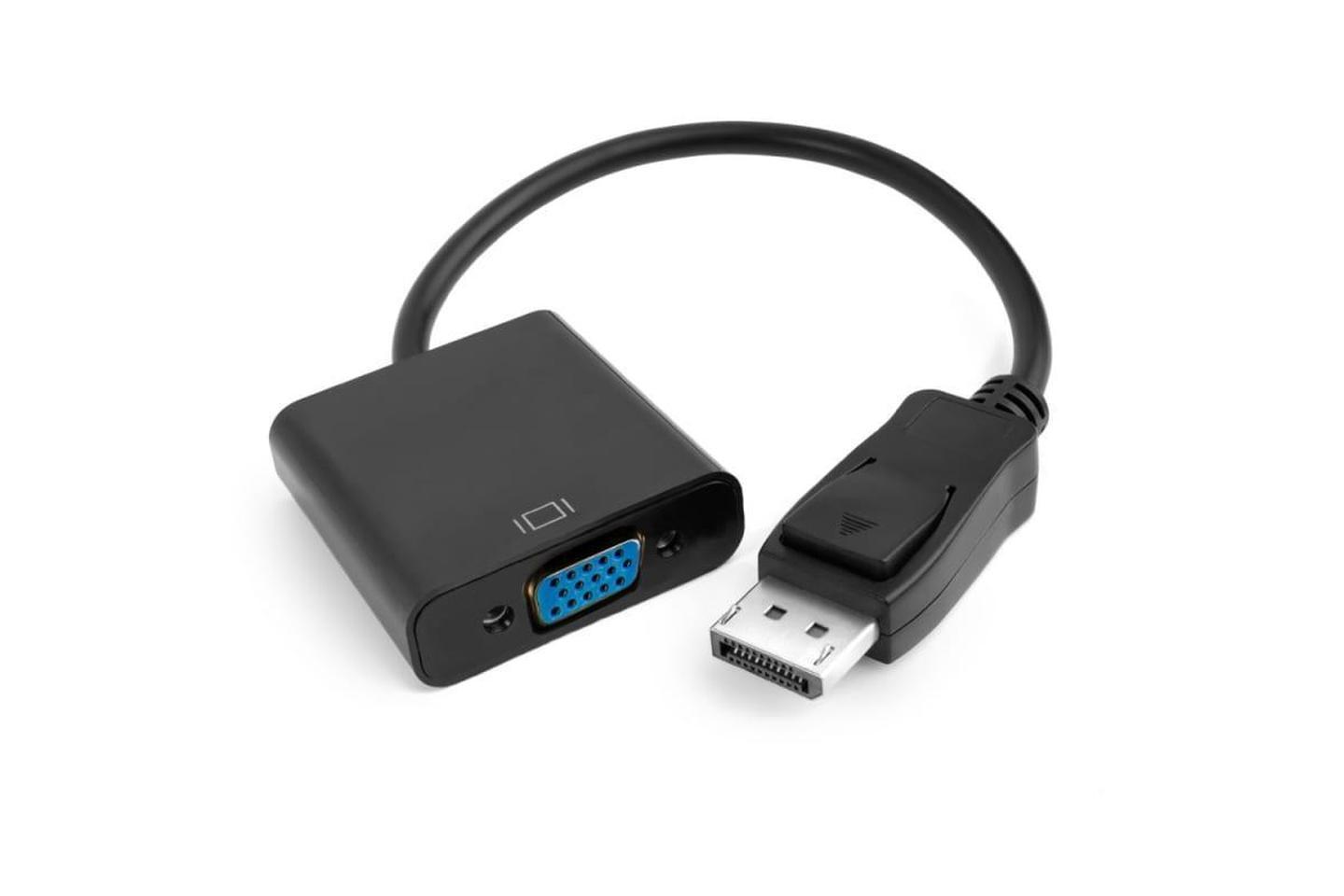 GCR-ADP2MDVI, Переходник 0.20m Active DisplayPort/DVI v1.2 20M/25+4F + DAC(чип) GCR, черный