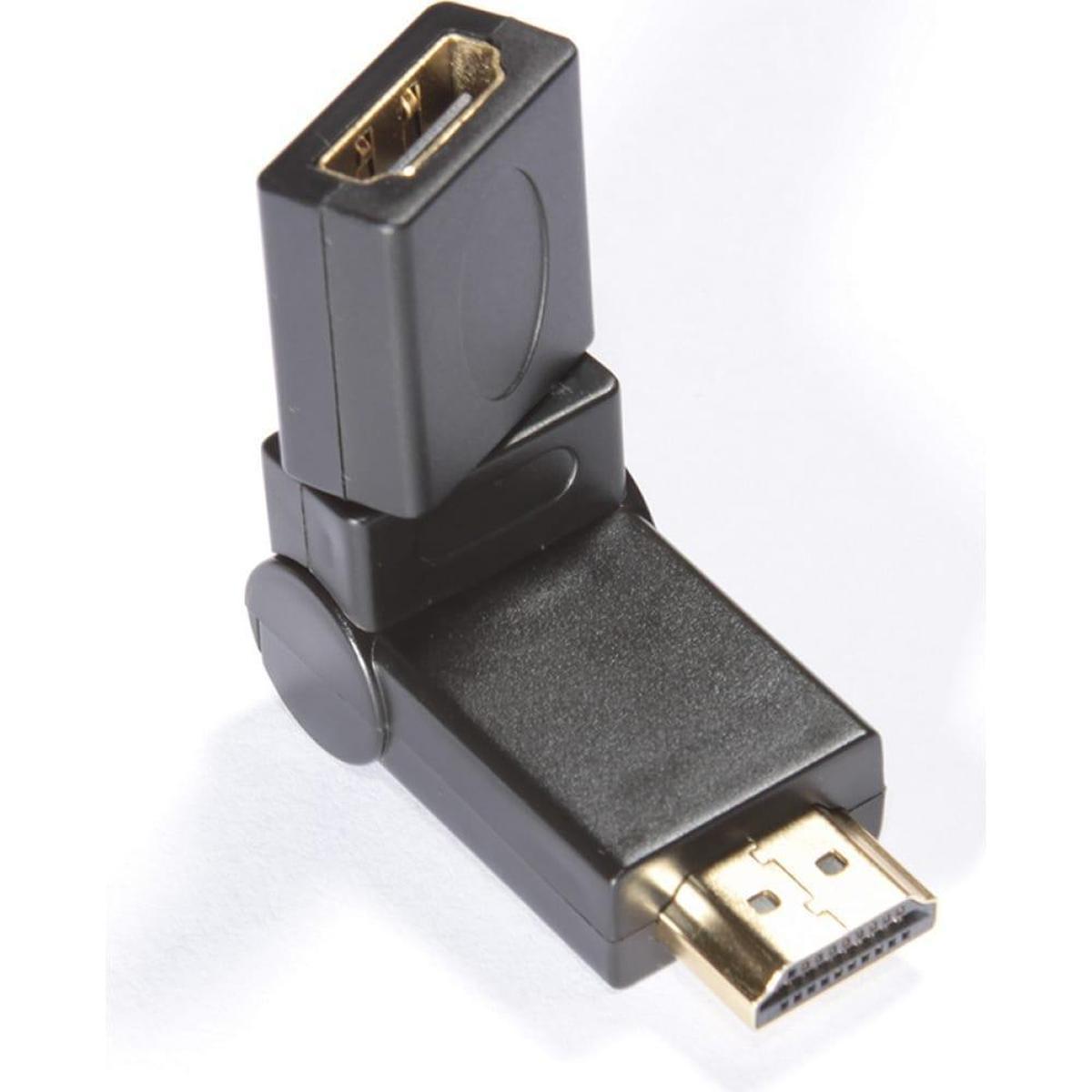 GCR-CV304, GCR Переходник HDMI-HDMI 19M / 19F нижний угол