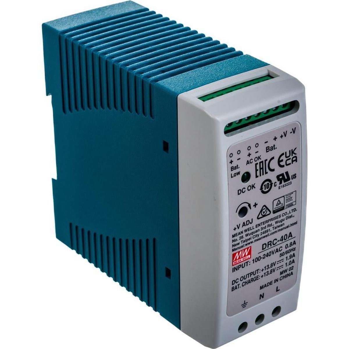 HF40W-DL-B, источник питания AC-DC 5/12B, 40Вт 129х98х40