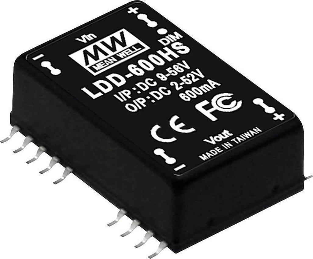 LDD-600HW, DC/DC LED, блок питания для светодиодного освещения