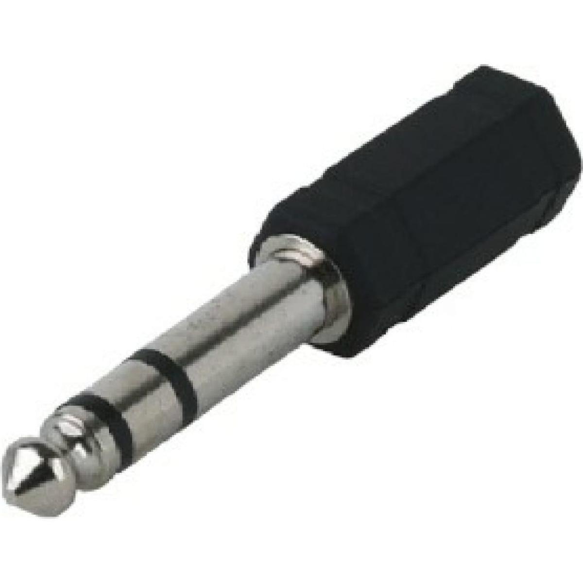 PL1063, Переходник Jack 6.3 mm вилка - Jack 3.5 mm розетка, аудио-стерео (PL1063)