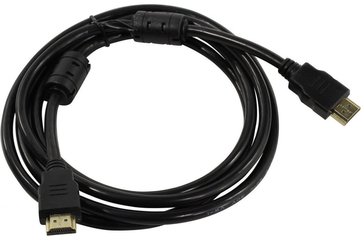 PL1120, Кабель HDMI (M) - HDMI (M), вер. 2.0, поддержка Ethernet/3D/4К, 2м