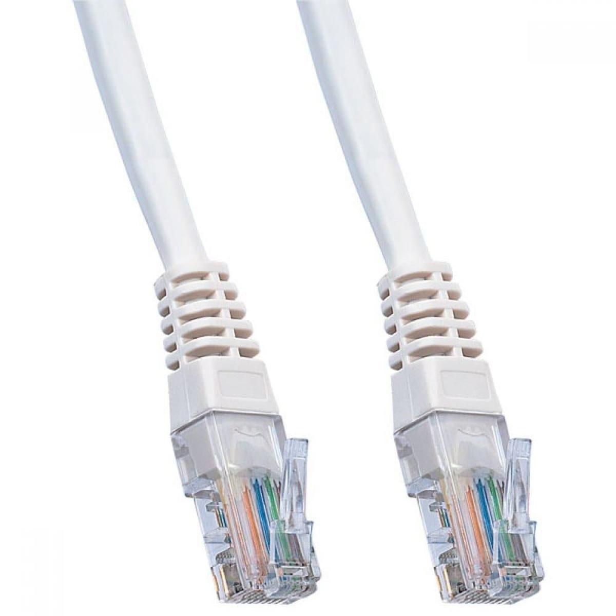 PL1191, Патч-корд UTP кат.6E RJ-45 вилка - RJ-45 вилка, 1 м, серый