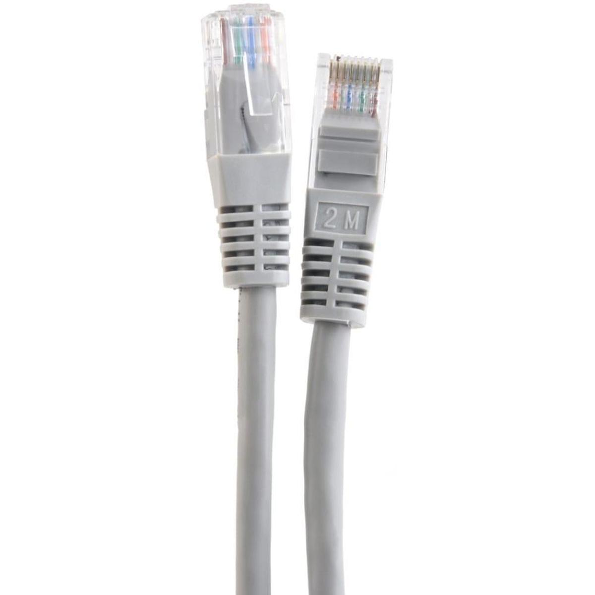 PL1218, Патч-корд UTP кат.5E RJ-45 вилка - RJ-45 вилка, 0.5 м, серый