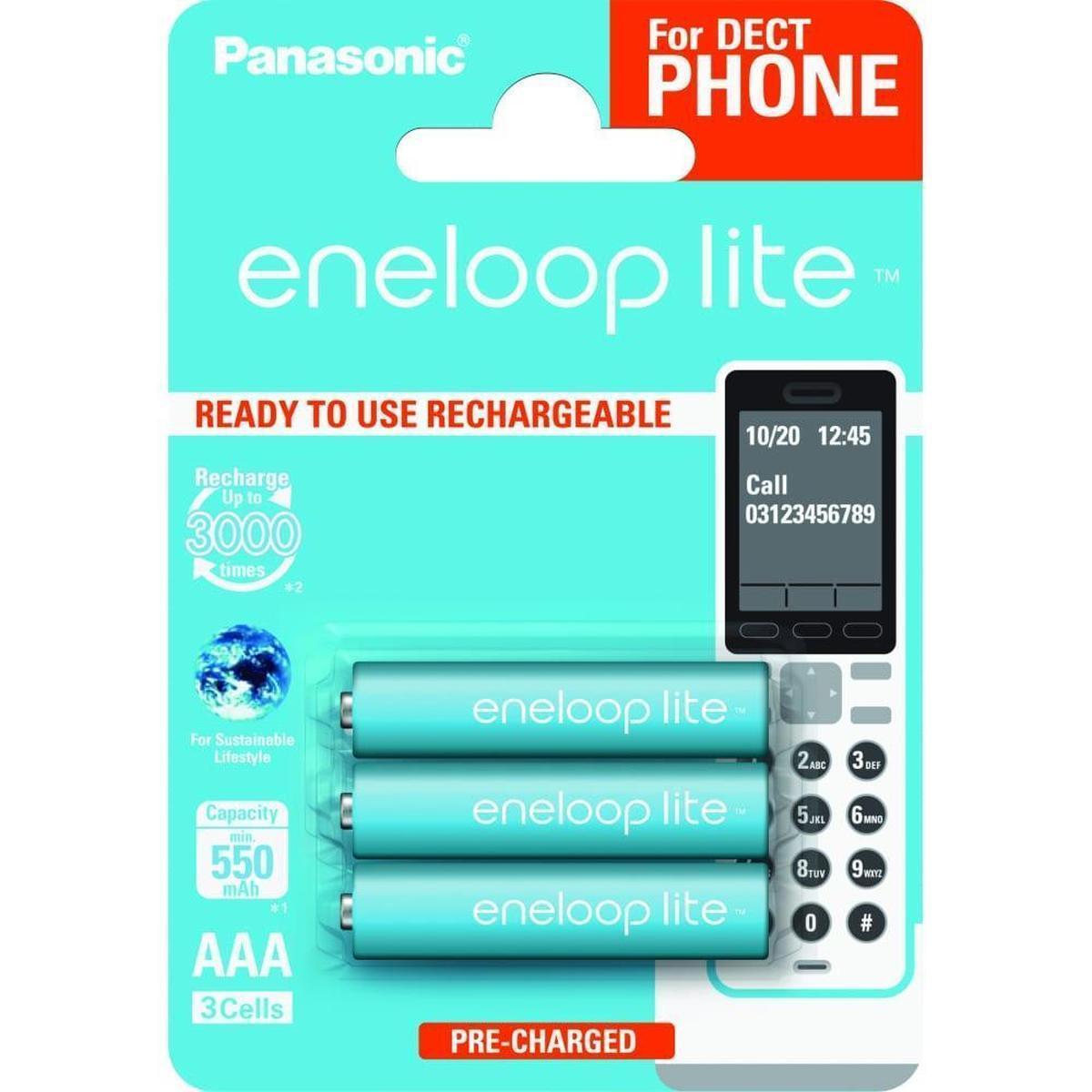 Panasonic eneloop BK-4MCCE/3DE 750мАч AAA DECT BL3, Аккумулятор