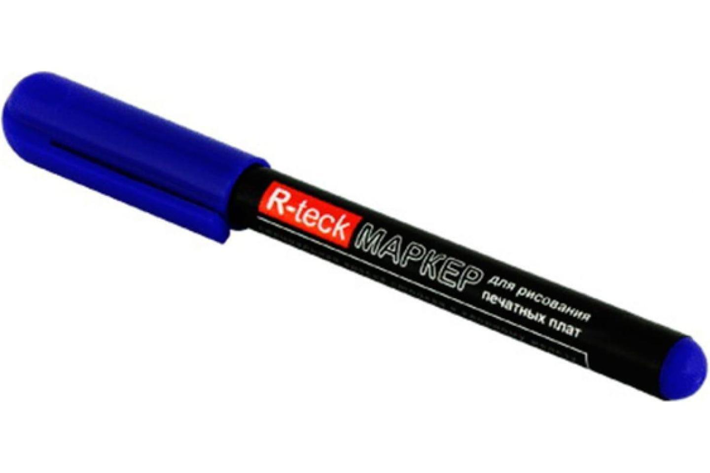 R-teck, синий, Маркер для рисования печатных плат 2мм