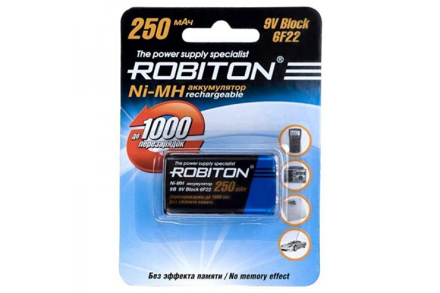 ROBITON 250MH9-1 BL1, Аккумулятор