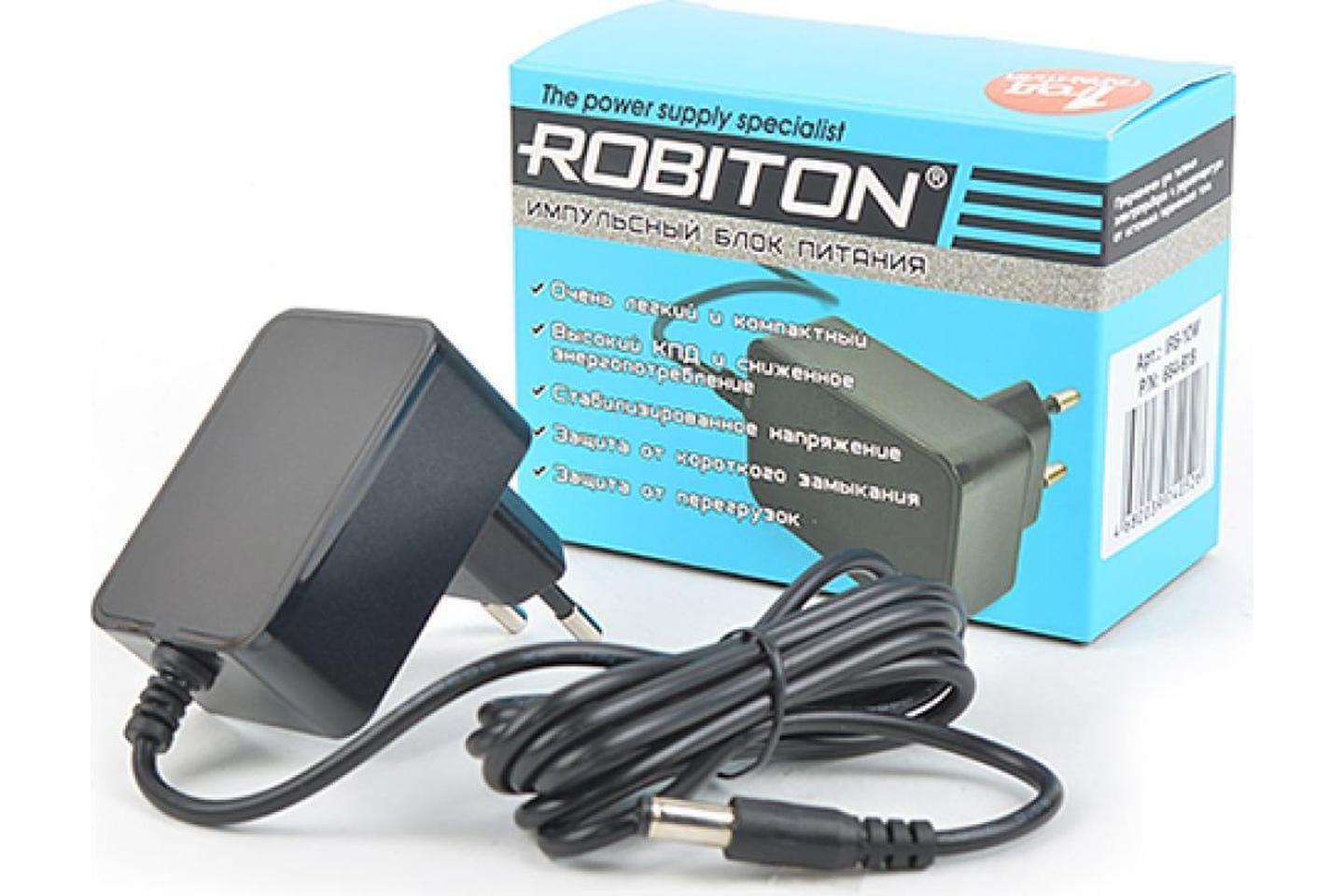 ROBITON AB12-800S (+) 5,5х2,1/12, Адаптер/блок питания