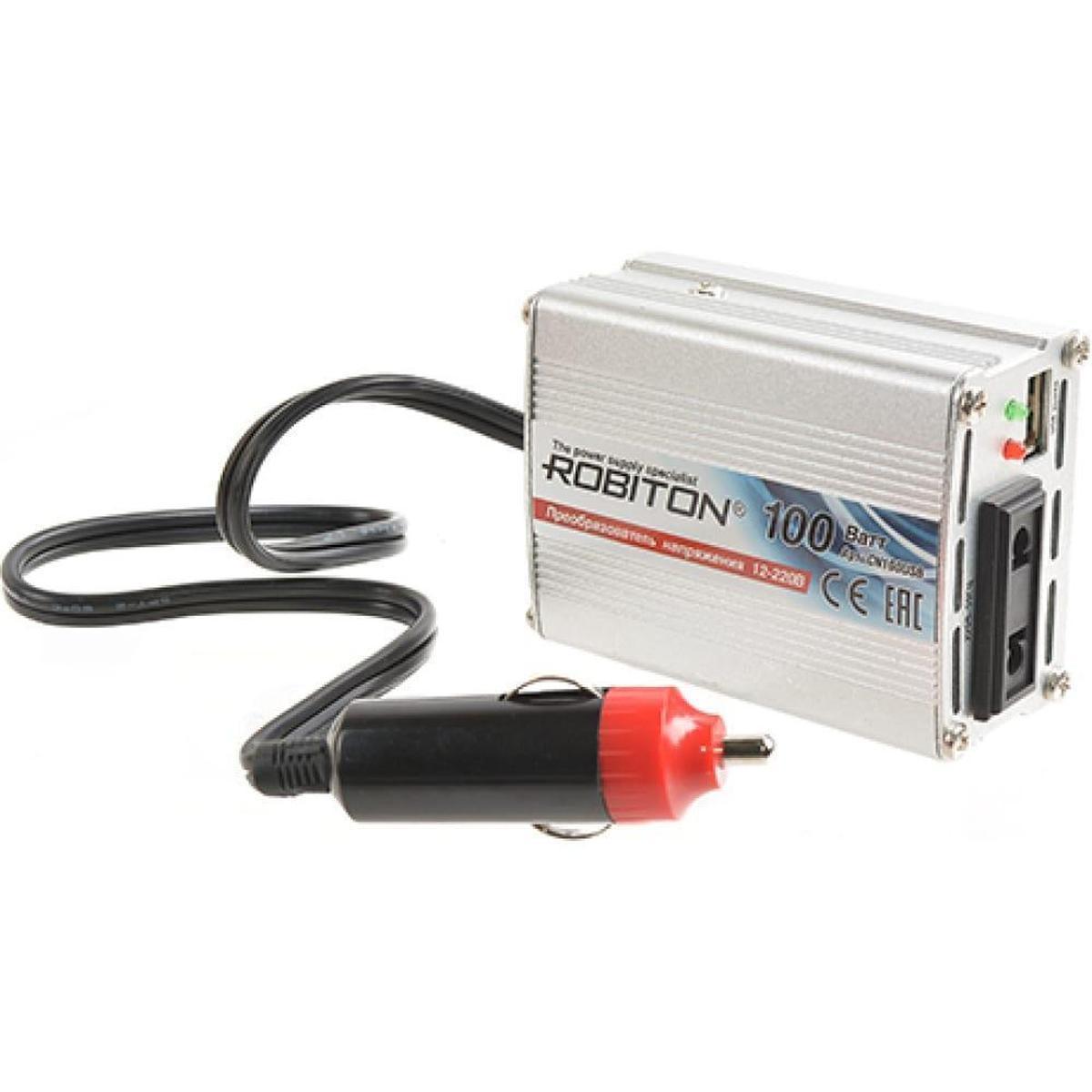 ROBITON CN100USB 100W, Инвертор 12V-220V