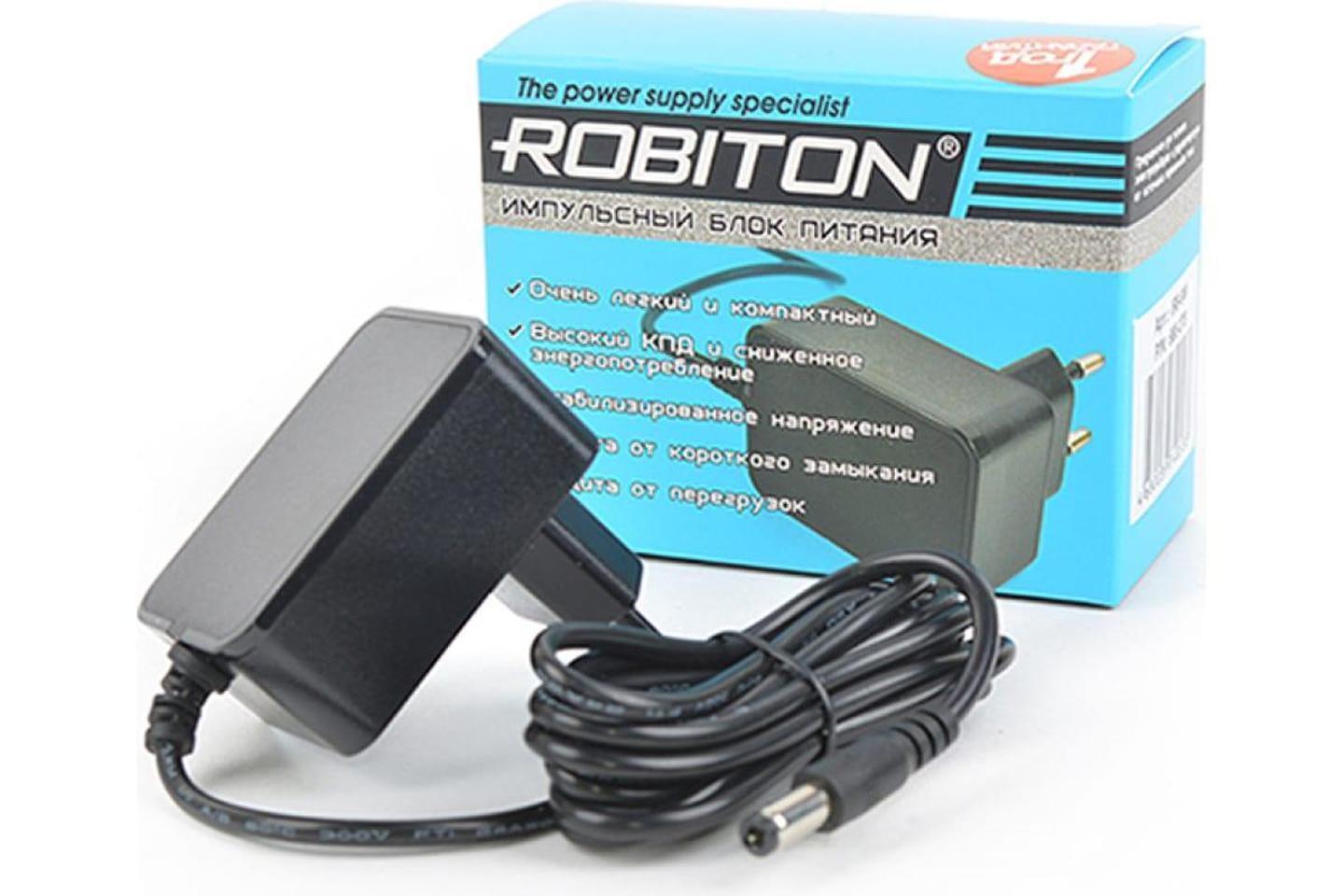 ROBITON IR9-9W 5,5x2,5/12 (+), Адаптер/блок питания