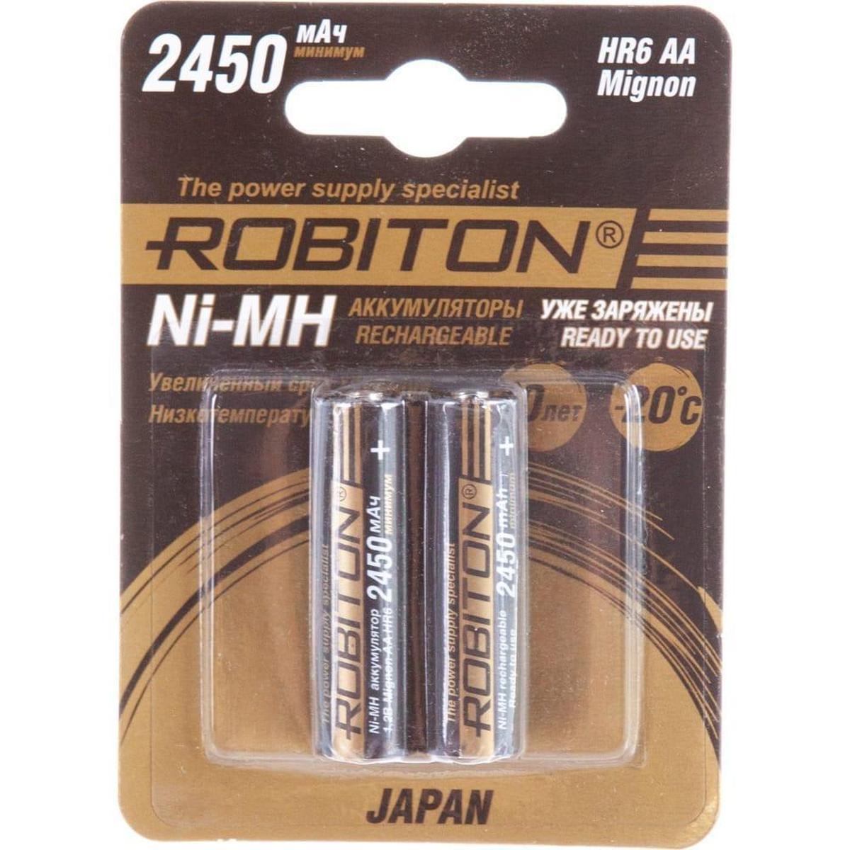 ROBITON JAPAN HR-3UTGX 2450мАч BL2, Аккумулятор