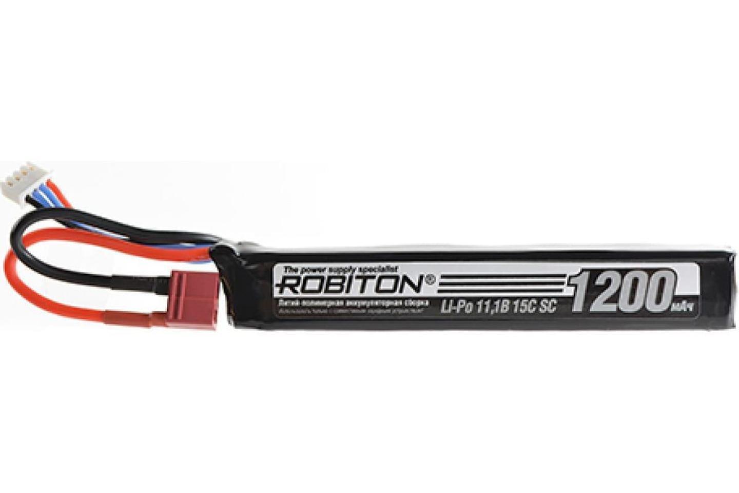 ROBITON LP-STA3-1200 Lipo 11.1В 1200мАч, Аккумуляторная сборка