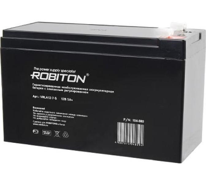 ROBITON VRLA12-7-S, Аккумулятор