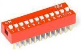 SDMR-12-T (ВДМ1-12), DIP переключатель SMD