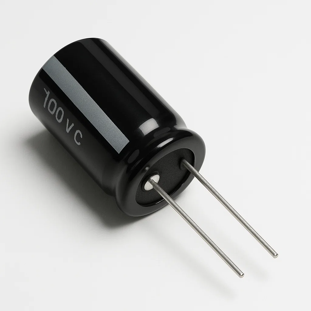 ECAP (К50-35), 1000мкФ, 16В, 105°C, 10x16, B41851A4108M000, Конденсатор электролитический алюминиевый